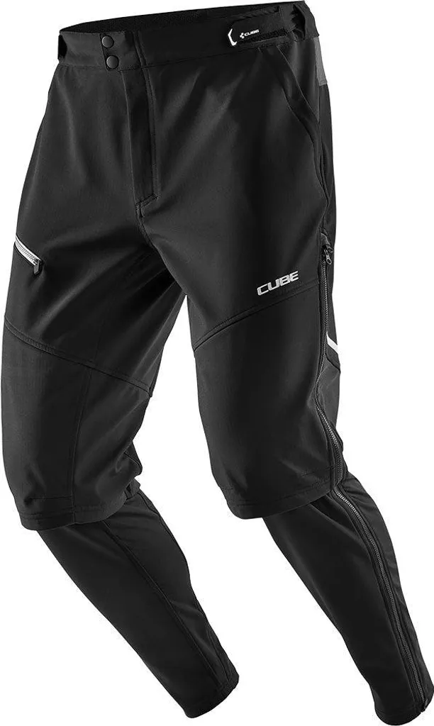 Pantalon VTT hiver softshell 365 pour rouler sous la pluie et le vent