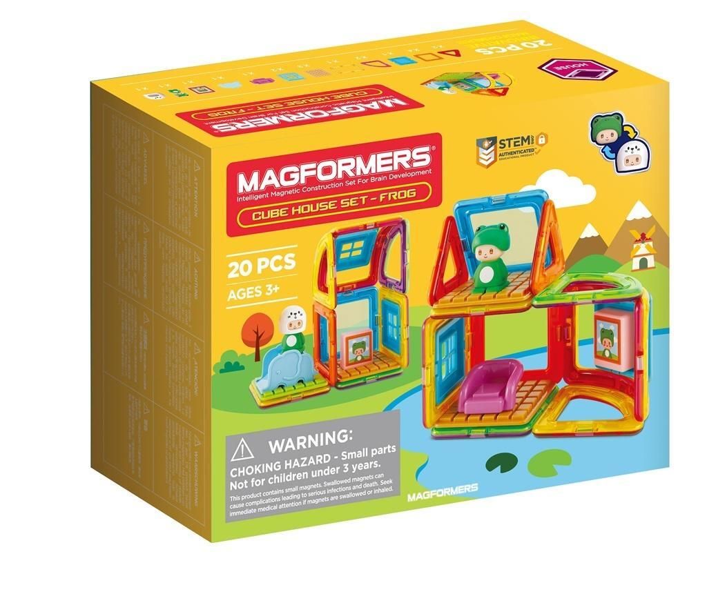 Magformers Würfel Domek Żaby 20el Produktbild 