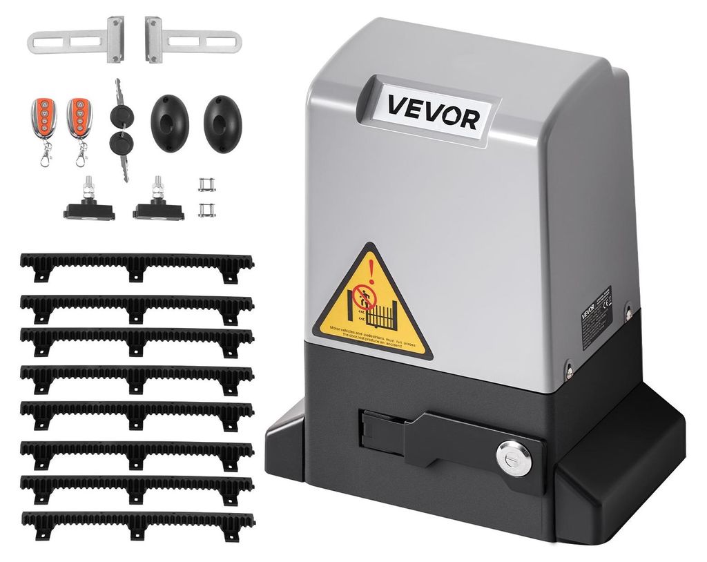 Napęd do bram przesuwnych VEVOR, 400 W, napęd do bram Zdjęcie produktu 