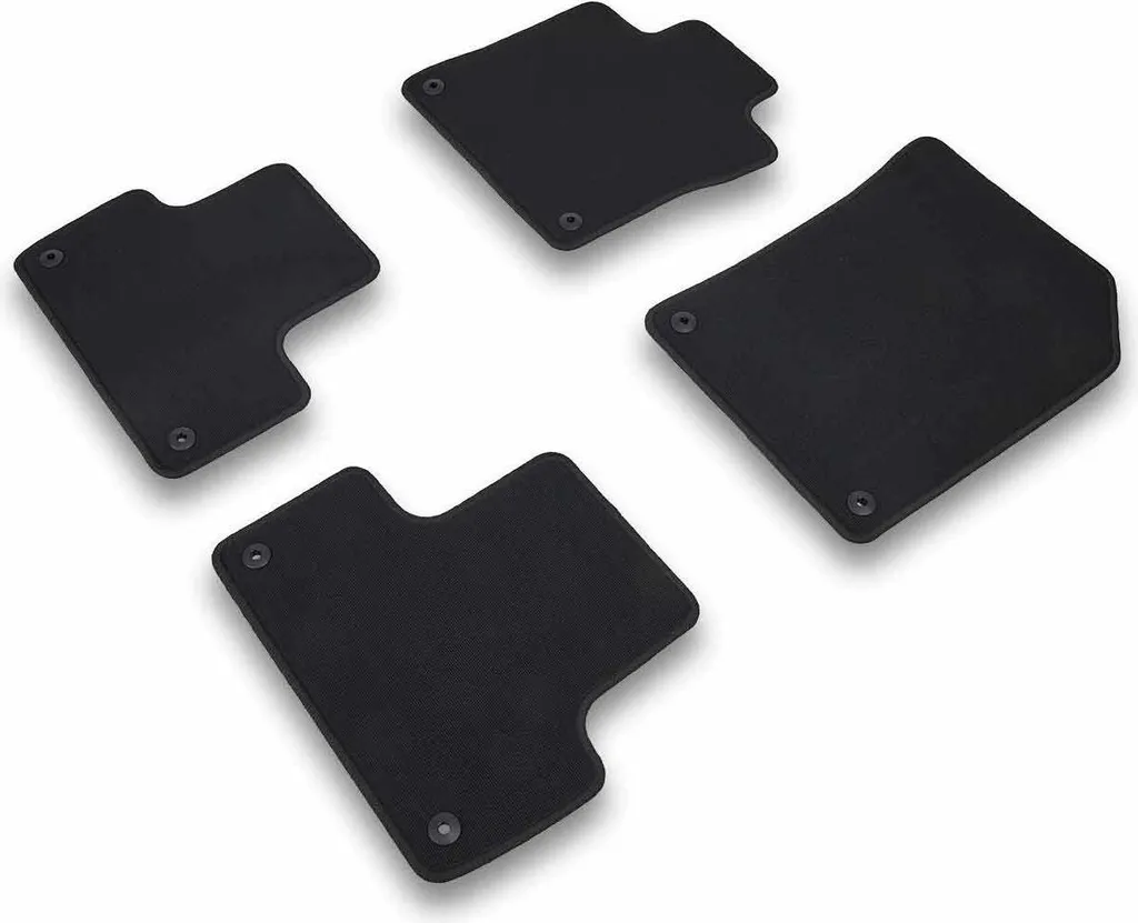 Jeu de tapis de sol haut de gamme anthracite pour Volvo XC60 II 32216555