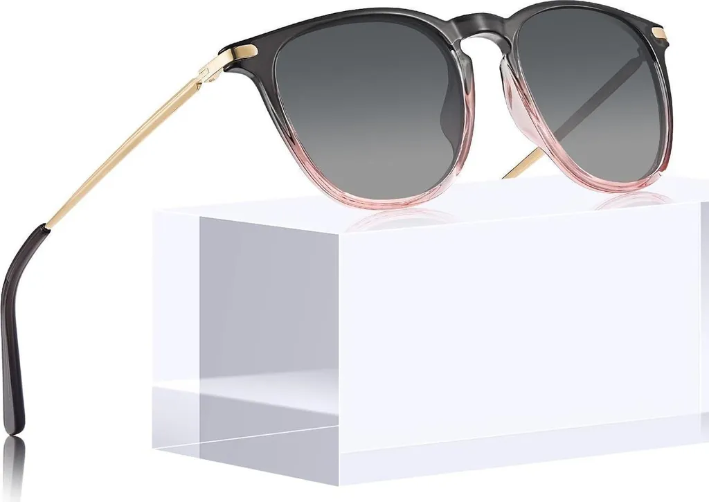 Lunettes de soleil pour conduire polarisées vintage protection UV femme