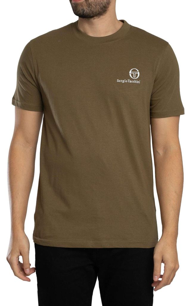 Sergio Tacchini Felton-T-Shirt, Braun M