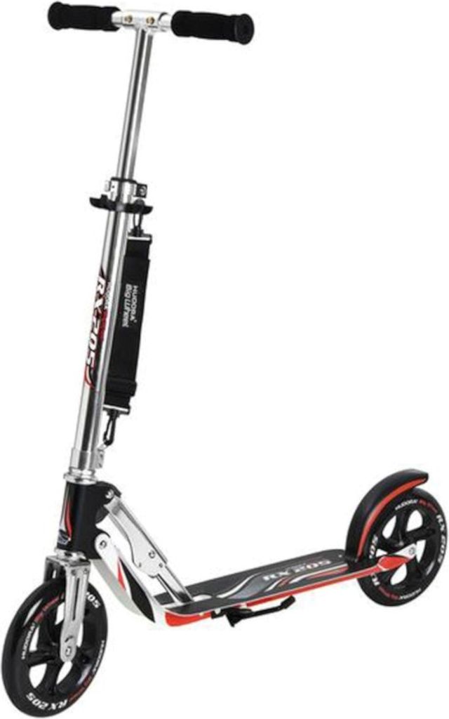 Hudora 14724 Big Wheel Scooter RX 205, schw. / rot Immagine del prodotto 