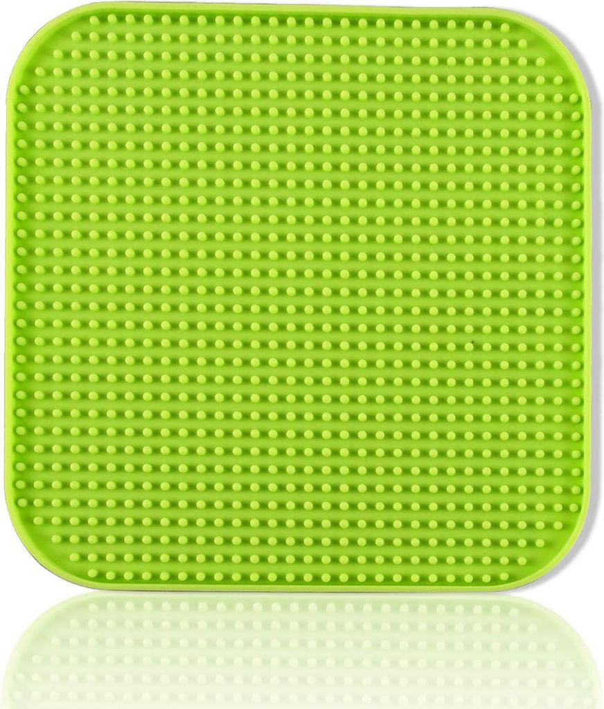 Coussinets De Chien Léchez,Tapis de Léchage pour Chien,Tapis à Lécher en Silicone, Tapis de Distraction avec Ventouse Puissante en Silicone pou...