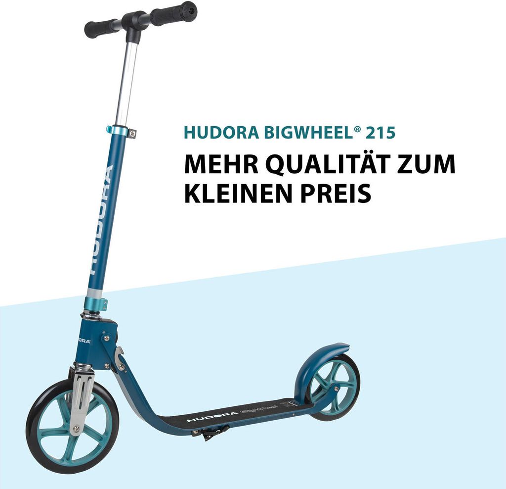 Hudora Hulajnoga Bigwheel® 215 Niebieska Zdjęcie produktu 11