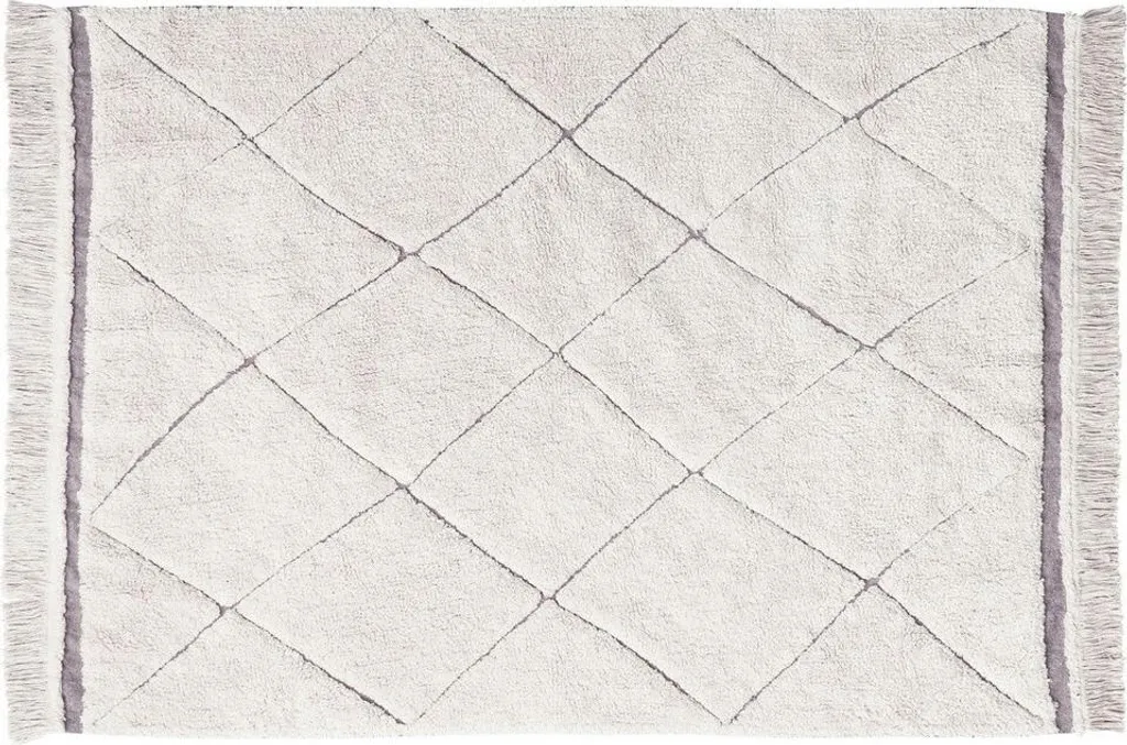 Tapis en coton RugCycled Bereber 90 x 130 cm - Design éco-responsable