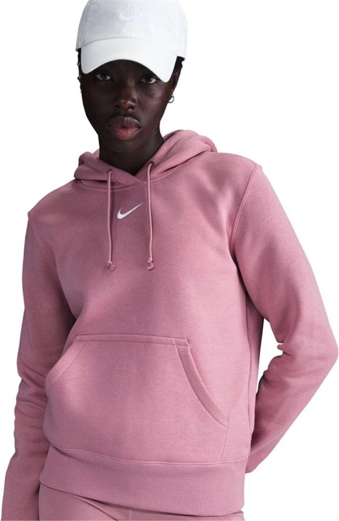Nike W Nsw Phnx Flc Std Po Hoodie Barely Rose/Barely Rose Produktbild 