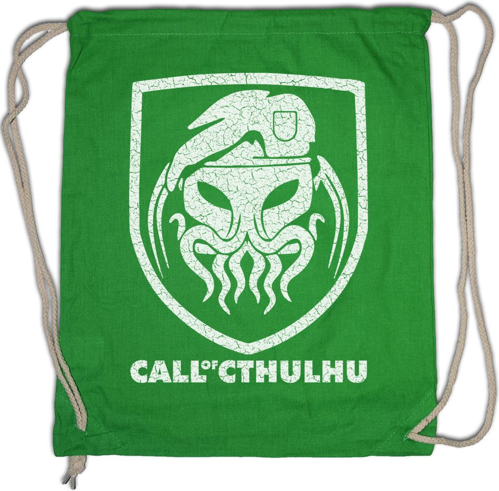 Urban Backwoods Call Of Cthulhu, Turnbeutel, Farbe: Hellgrün