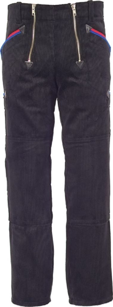 JOB Zunfthose Trenkercord schwarz Kniepolstertasche Zunftkleidung Sondergrößen 31