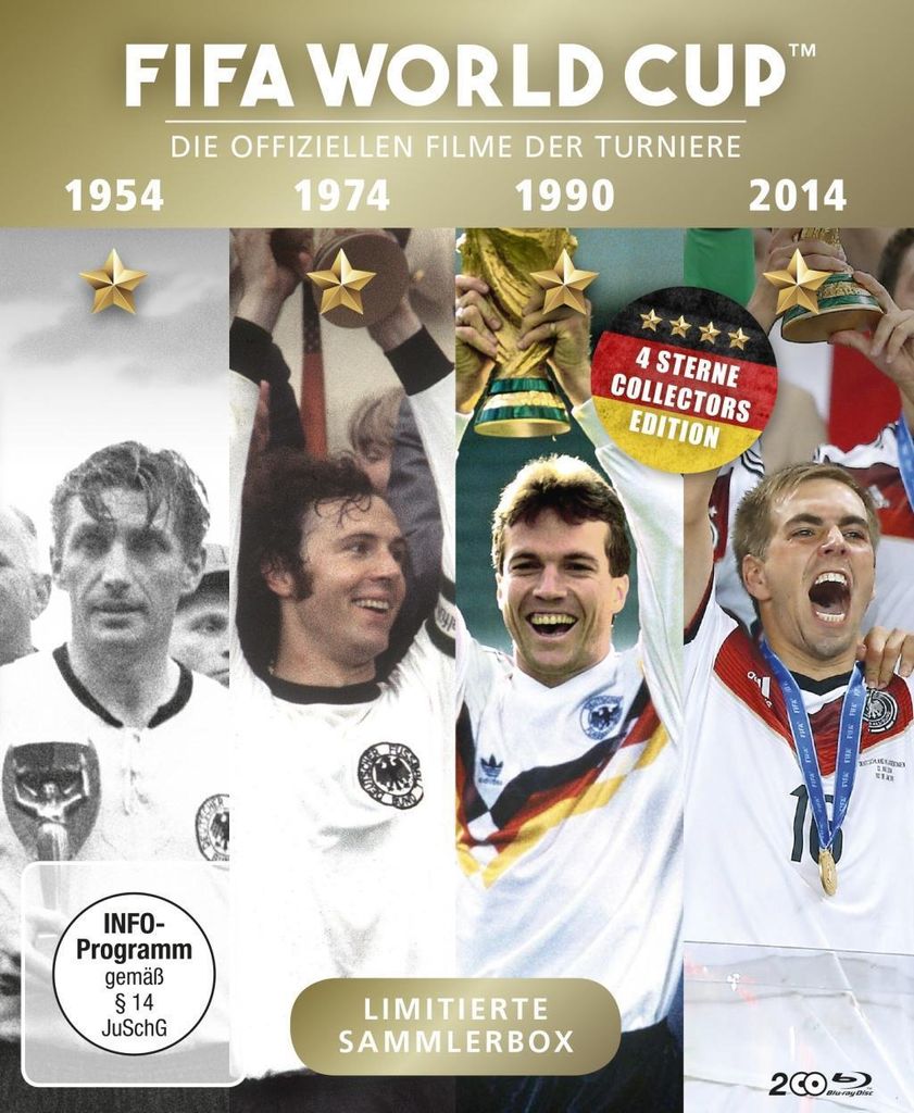 FIFA WORLD CUP 54 * 74 * 90 * 14 - Die offiziellen Filme Produktbild 