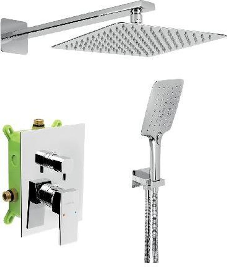 Novaservis Nobless Edge - Set- Unterputz Armatur und Duschzubehör, chrom SADA36051R,0