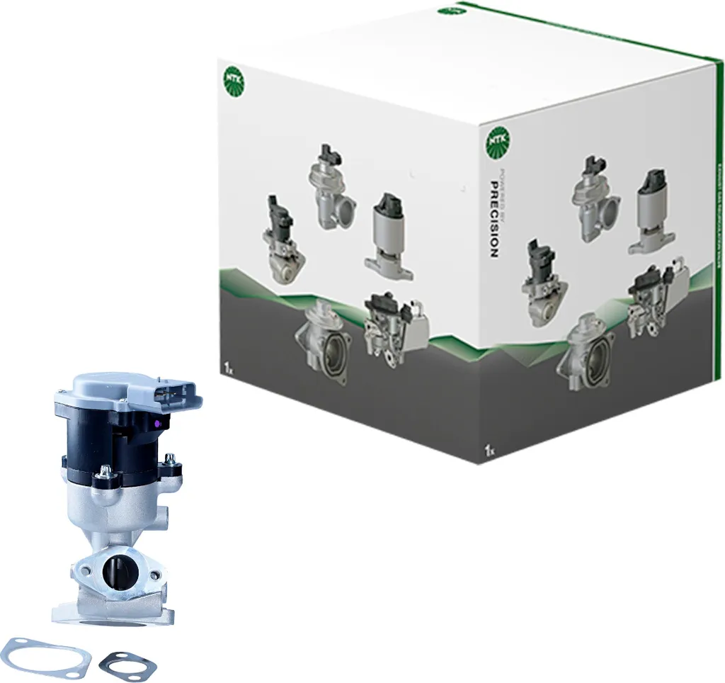 Soupape AGR NTK robuste en métal avec commande électrique haute précision