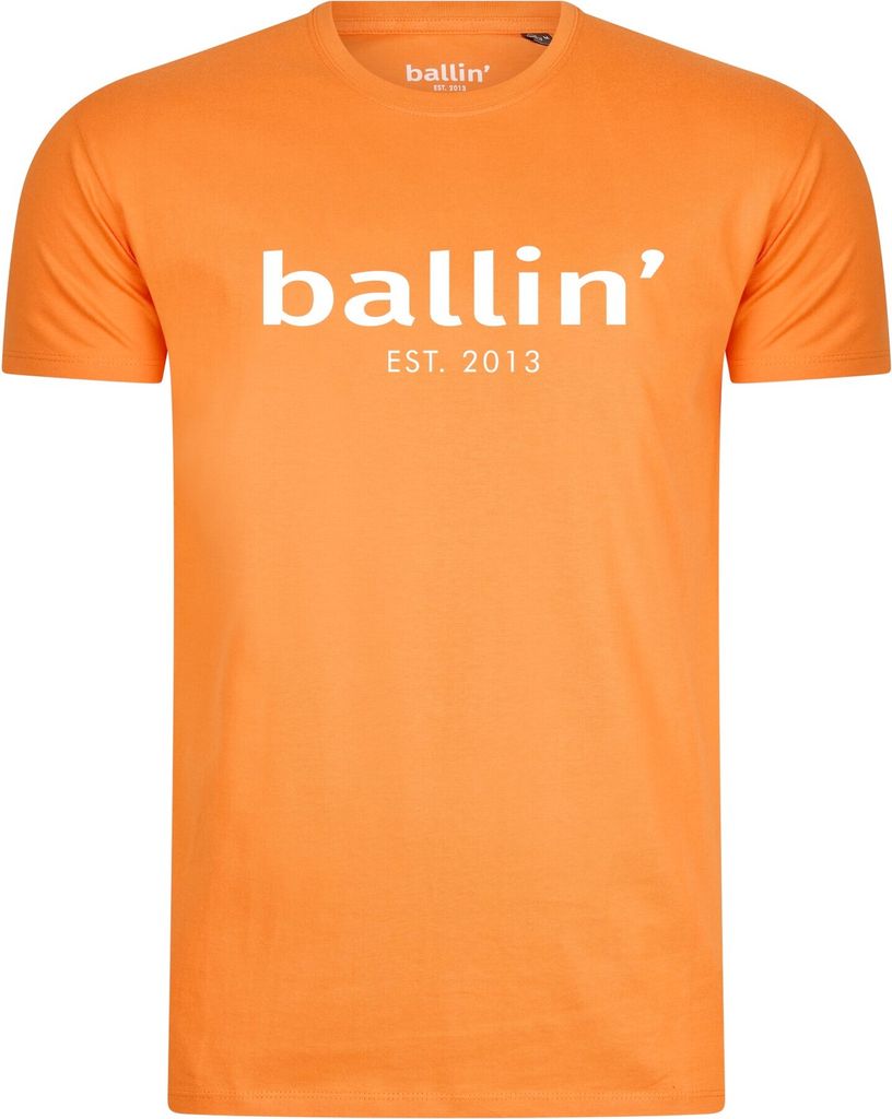 Ballin Est. 2013 Regular Fit Shirt Orange - Große L