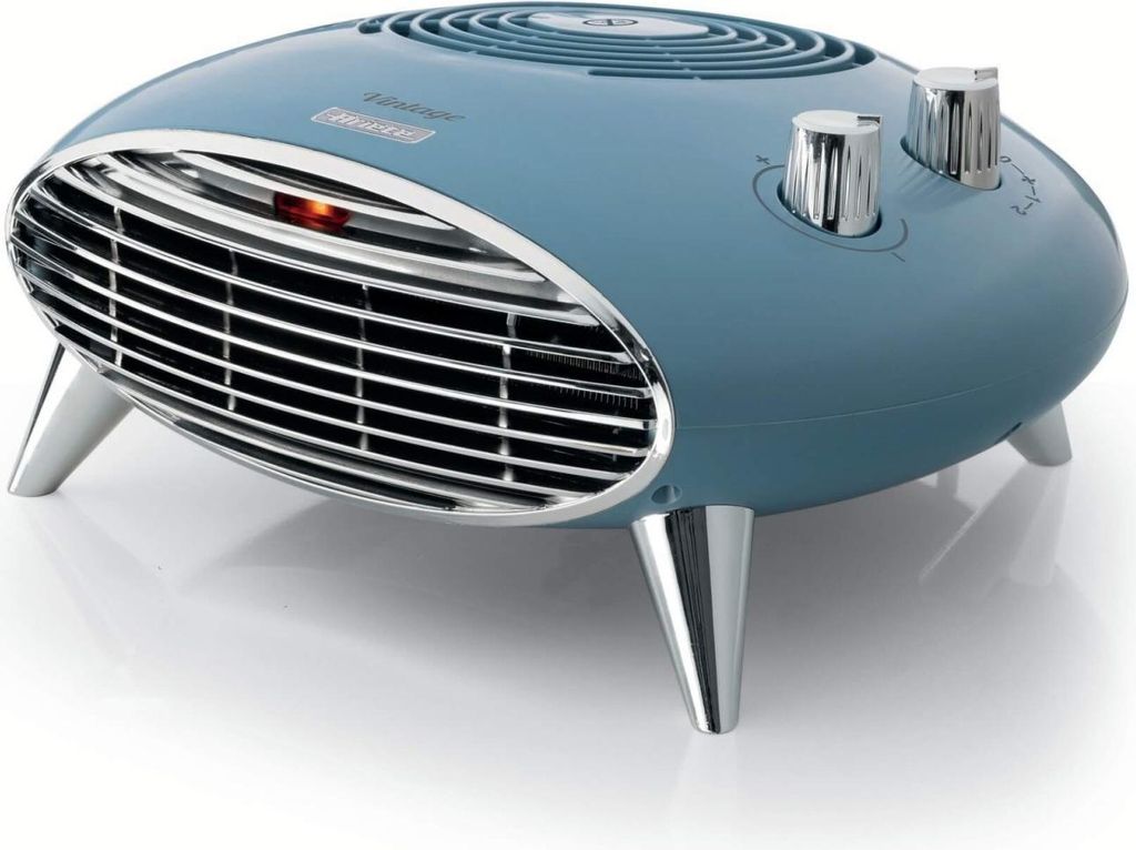 Ariete 8211 Tischheizlfter 2000W Celeste mit einstellbarem Thermostat