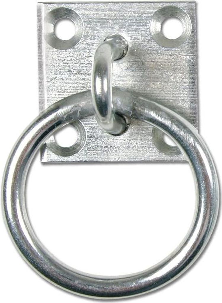Griff Mit Ring 50*50Mm Ohr 8Mm - Griff Uch8