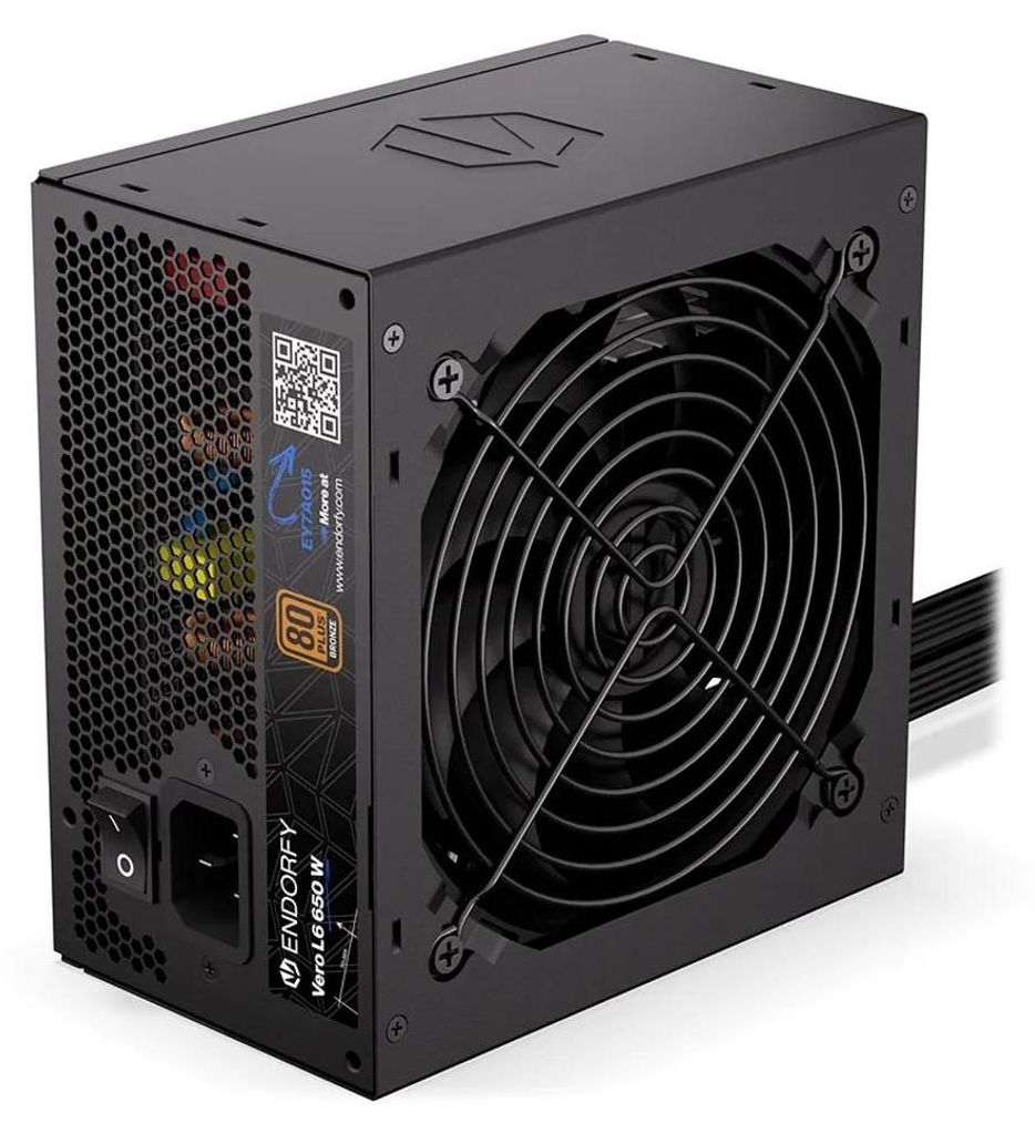 ENDORFY Vero L6 Netzteil 650 W 24-Pin ATX Schwarz