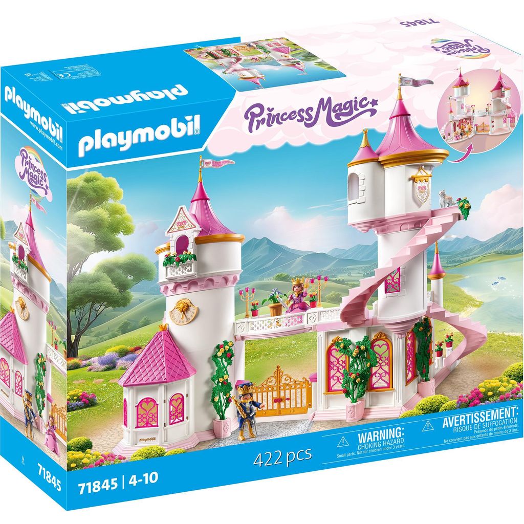 PLAYMOBIL Princess Magic Château de princesse avec couple Image du produit 