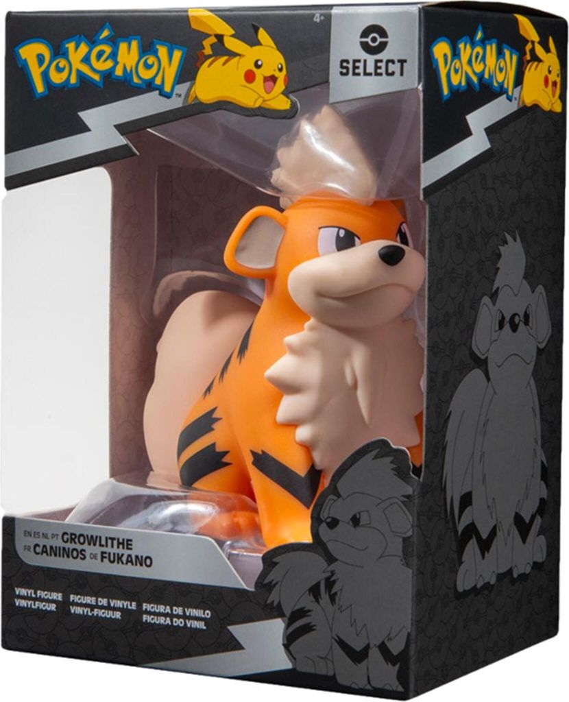 Jazwares Vinylová figurka Pokémon Growlithe 8 cm Produktbild 