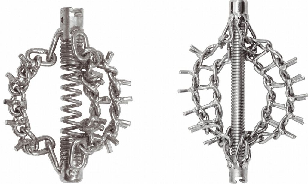 KS Tools Kettenschleuderkopf mit Spike-Kette, 3 Ketten Ø30 mm,16 mm