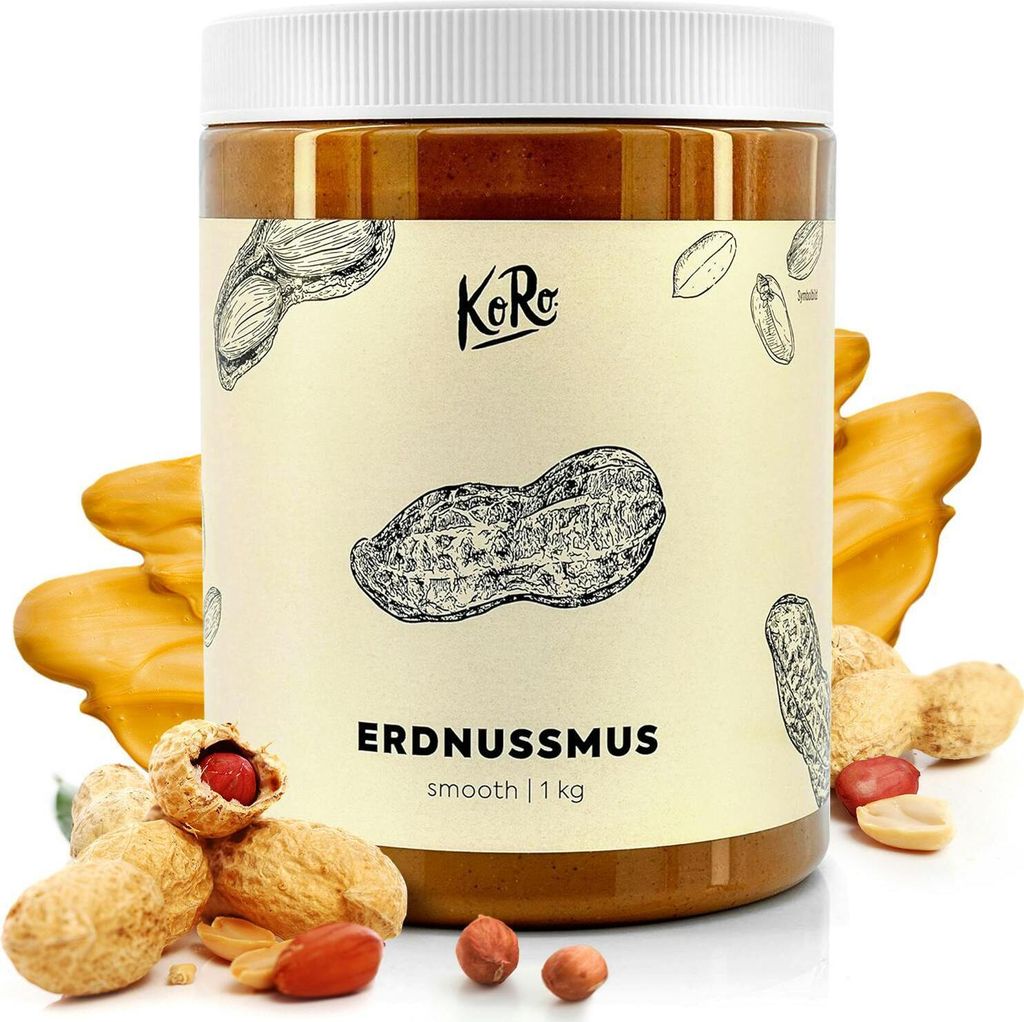 KoRo | Erdnussmus 1 kg Produktbild 1