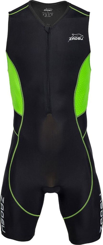 ZAOSU Z-Revolution Trisuit Men, Farbe:schwarz/grün, Größe:M