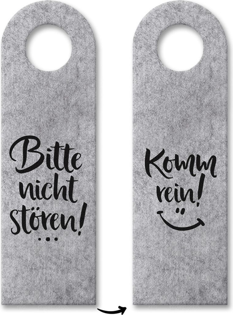 10x Bitte nicht stören oder Komm rein Türhänger Türanhänger Türschild
