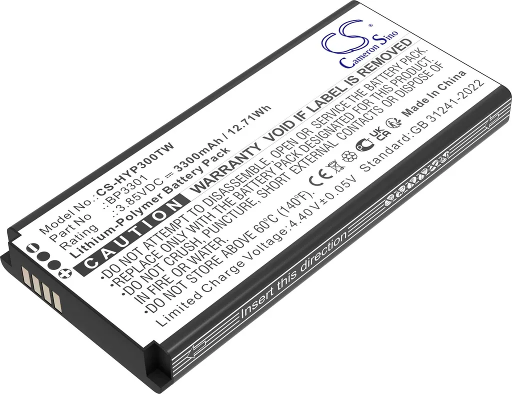 Batterie de secours Hytera P30 PoC pour communications sans interruption
