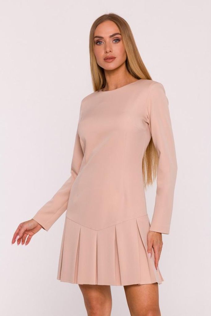Made of Emotion Minikleid für Frauen Eldemundus M872 beige XL