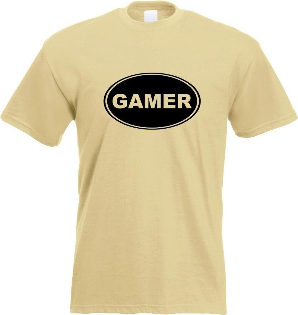 Kiwistar - T-Shirt - Khaki - Gamer Herren Funshirt Bedruckt Design Sprüche Spruch Motive - mit Motiv Bedruckt - Funshirt Design - Sport - Freizeit...