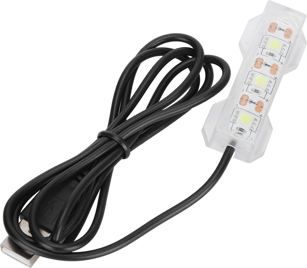 Kleine Aquariumwasserpflanze Light Desktop Fischtank Mini Dekoration Weiche LED -Lampe