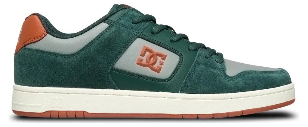Chaussures de Skate DC Manteca 4 S Bleu et Orange 43 pour le Skateboard