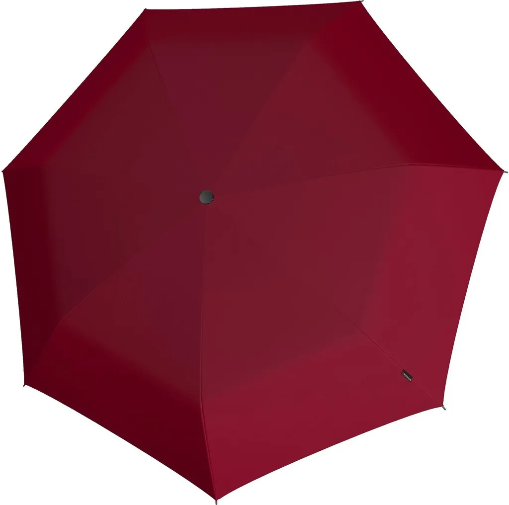 Knirps T.020 Ombrello Rosso Scuro: Lusso Tascabile e Tecnologia