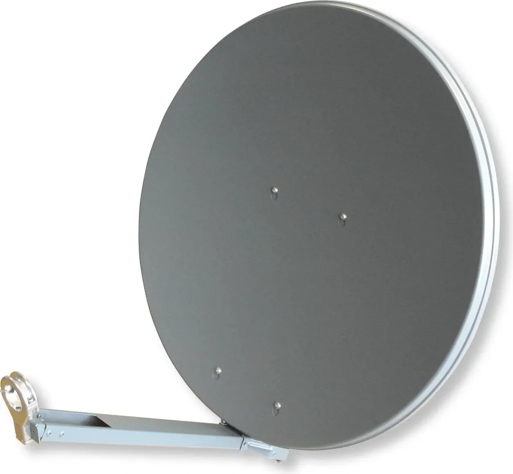 Réception Satellite HD sans Coupure : Parabole Televes ALU 75x80cm Gris