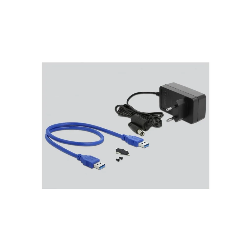 Récupérer Données Disque Dur 3,5 avec Boîtier SATA Delock 42612 USB - 3