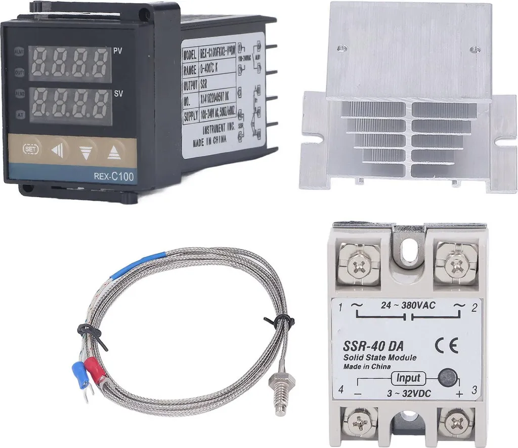 Régulateur de Température PID Haute Précision Étanchéité IP65 40A