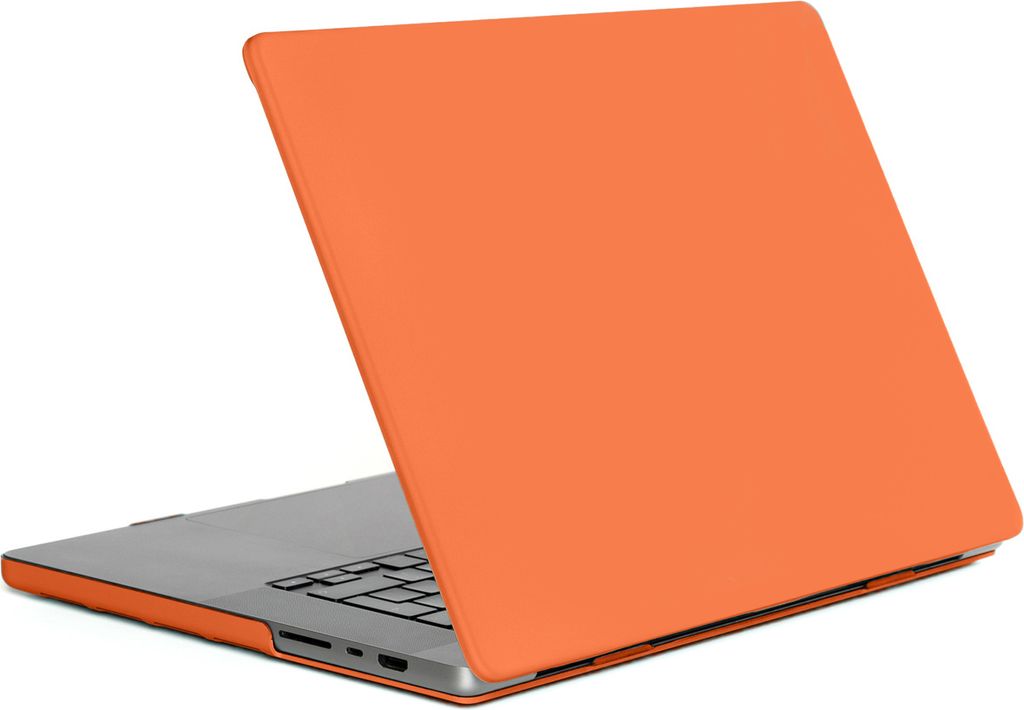 imoshion Hard Cover für das MacBook Air 13 Zoll (2022 / 2024 M3 chip / 2025 M4 chip) - Apricot Crush Orange