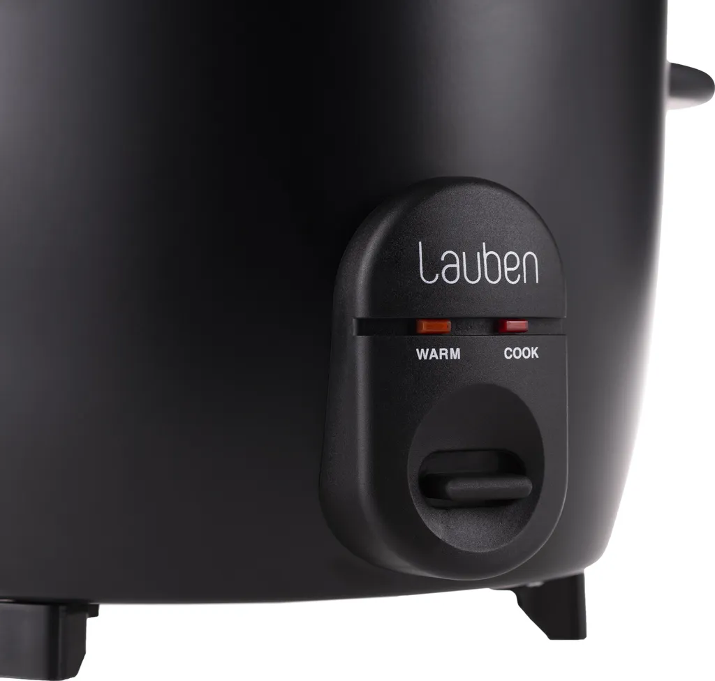 Cuiseur de riz Lauben 600BC - Robot de cuisson compact premium noir
