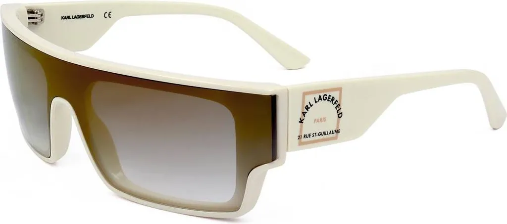 Lunettes de soleil Karl Lagerfeld KL6062S 105 blanches pour été