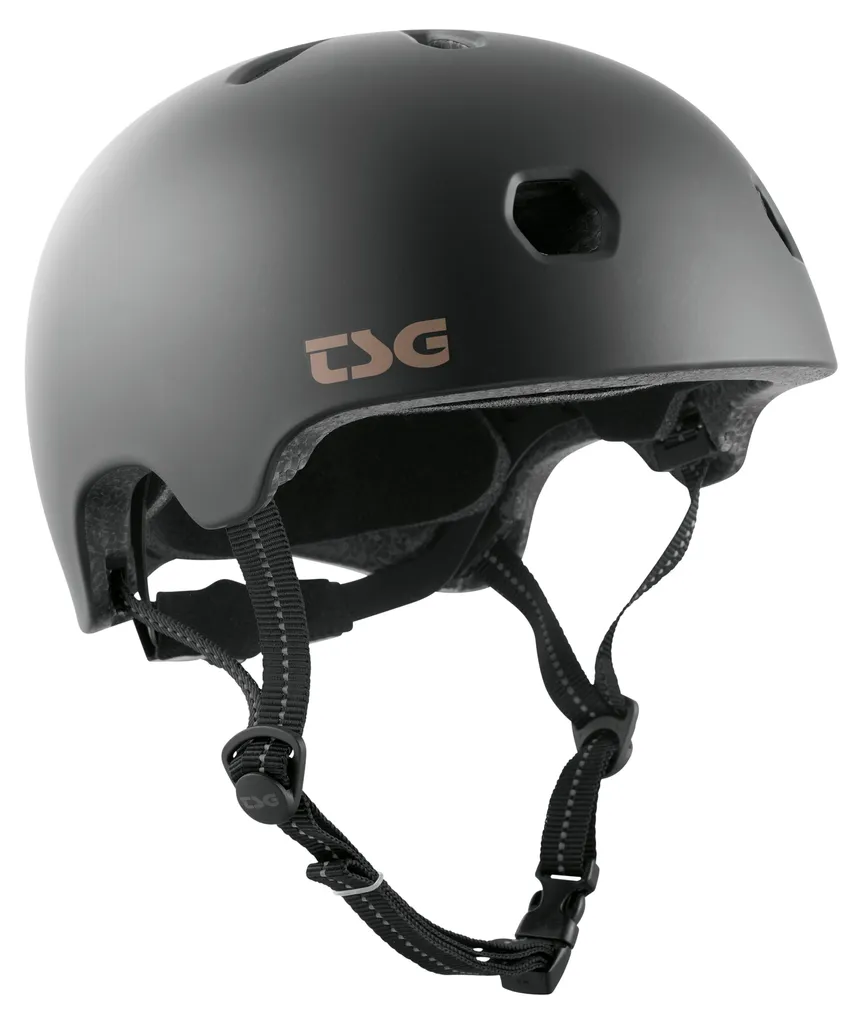 Casque de protection urbain TSG Meta Noir Satiné Taille S/M 54-56 cm