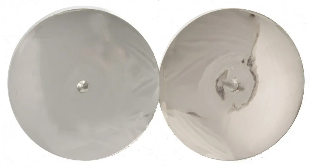 Supports de Bougies à Piquer Argentés 5cm pour Centre de Table Noël x4