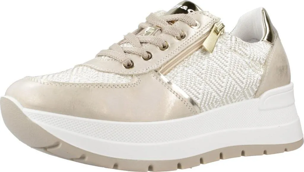 Igi&co 7661311ig Baskets Femme Or - Chaussures de Ville Confortables 39