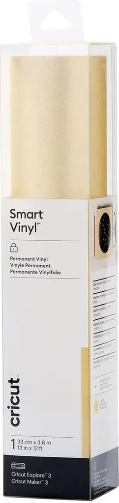 Cricut Smart Vinyl Shimmer Permanent - Vinyle Scintillant 14 x 91 cm - 3