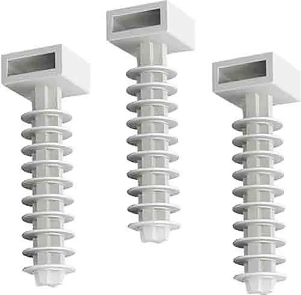 Kit 100 Spine Flangiate Edm N6 - Precisione Tecnica per Fissaggi Bianco