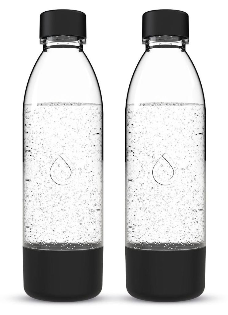 Dafi PushAir 2, fľaše do sifónu, 0,7 l, čierne Obrázok produktu 