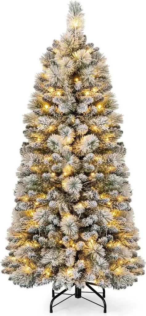 Sapin de Noël pop-up 150 cm - Montage rapide - 130 LED intégrées