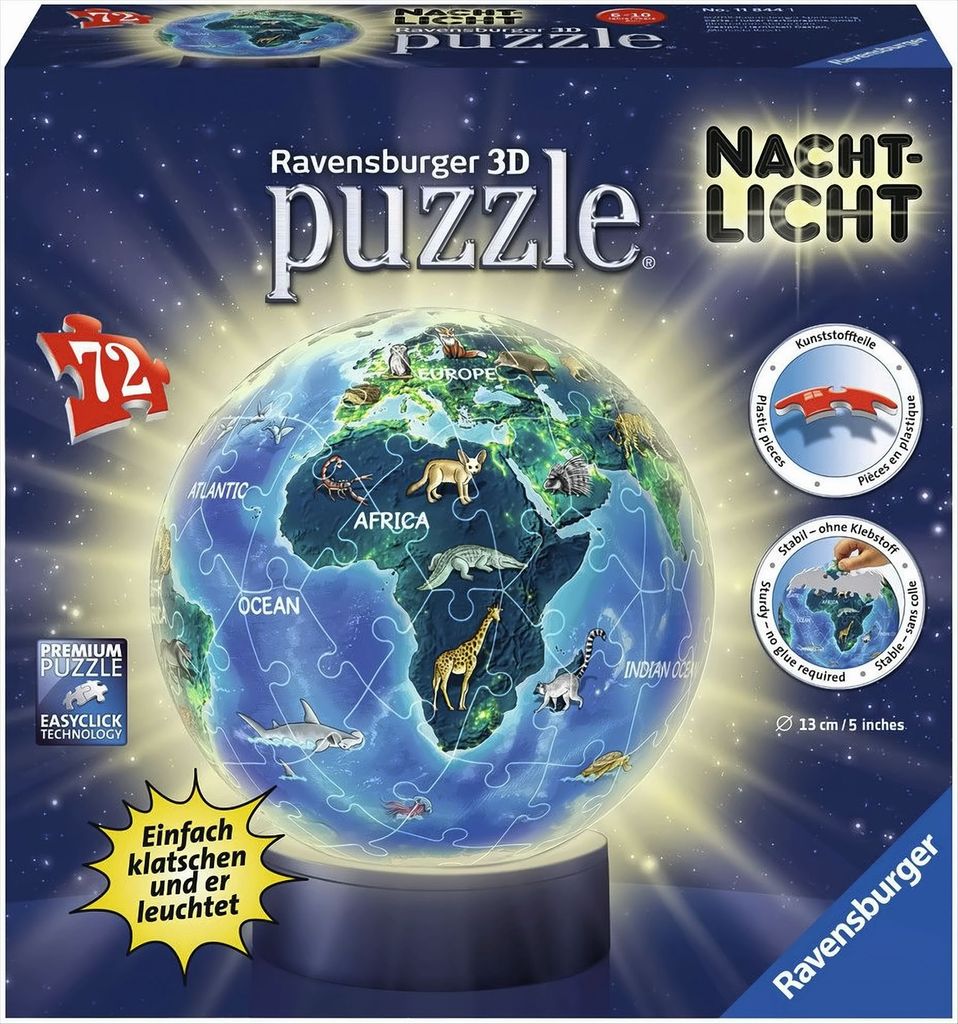 Ravensburger 3D Puzzle 11159 - Puzzle-Ball Globe…