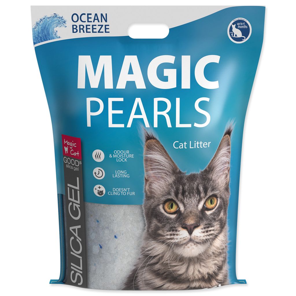 MAGIC PEARLS kočkolit ocean breeze 16 l Obrázek produktu 