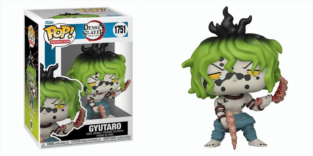 Demon Slayer - Gyutaro 1751 - Funko Pop! Vinyl Figur Produktbild 