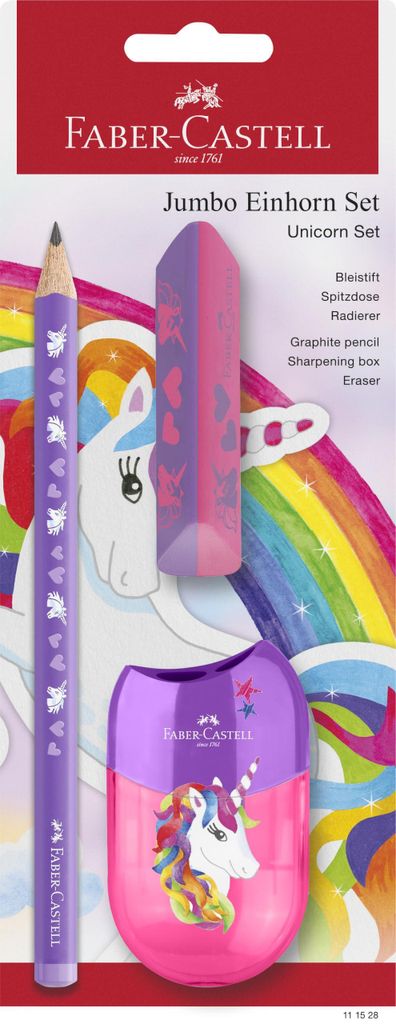 Faber-Castell 111528, HB, Mehrfarbig, Kunst, Hobby, Schule, Produktbild 