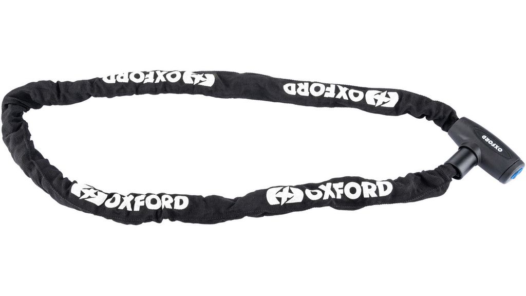 Oxford GP Chain Round General Purpose Chainlock 8mm x 2,0m Black Kette-Schloss